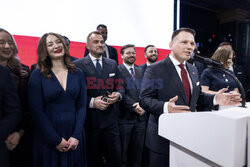 Wieczór wyborczy Sławomira Mentzena