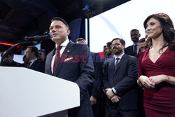 Wieczór wyborczy Sławomira Mentzena