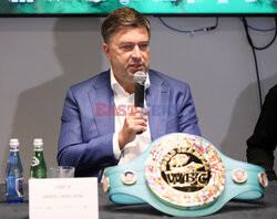 Konferencja prasowa przed Knockout Boxing Night 39