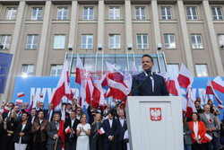 Rafał Trzaskowski w Sosnowcu