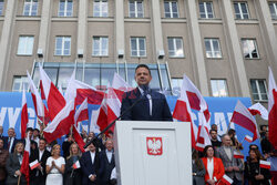 Rafał Trzaskowski w Sosnowcu