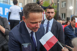 Rafał Trzaskowski w Sosnowcu