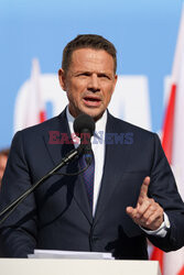 Rafał Trzaskowski w Sosnowcu