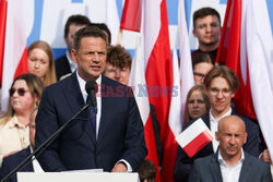 Rafał Trzaskowski w Sosnowcu