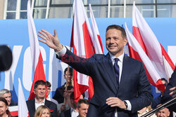 Rafał Trzaskowski w Sosnowcu