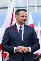 Rafał Trzaskowski w Sosnowcu