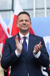 Rafał Trzaskowski w Sosnowcu