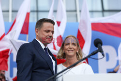 Rafał Trzaskowski w Sosnowcu