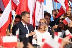 Rafał Trzaskowski w Sosnowcu