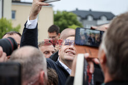 Karol Nawrocki w Sochaczewie