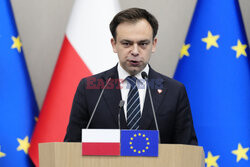 Konferencja ministra finansów