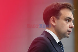 Konferencja ministra finansów