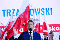 Debata Nawrocki - Trzaskowski w siedzibie TVP
