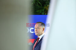 Karol Nawrocki na spotkaniu w Sprawie CPK
