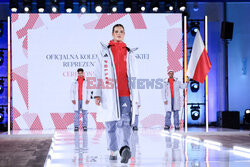 Pokaz kolekcji olimpijskiej na XXV Zimowe Igrzyska Mediolan-Cortina