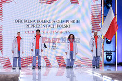 Pokaz kolekcji olimpijskiej na XXV Zimowe Igrzyska Mediolan-Cortina