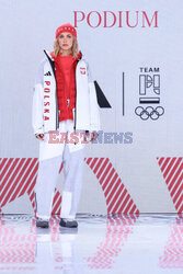 Pokaz kolekcji olimpijskiej na XXV Zimowe Igrzyska Mediolan-Cortina