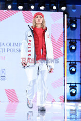 Pokaz kolekcji olimpijskiej na XXV Zimowe Igrzyska Mediolan-Cortina