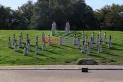 Ceremonia zapalenia ognia olimpijskiego na Zimowe Igrzyska Olimpijskie Milan Cortina 2026