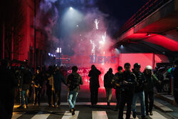 IO Mediolan-Cortina 2026: protest przeciwników igrzysk