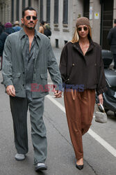 Znani na Tygodniu mody w Mediolanie - jesień/zima 2026