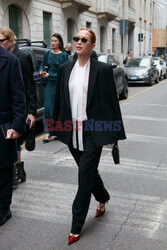 Znani na Tygodniu mody w Mediolanie - jesień/zima 2026