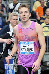 Jakub Szymański podczas mityngu ISTAF Indoor w Berlinie