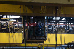 Praca w Stoczni Gdańskiej  - AFP