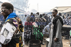 Współnota religijna Baye Fall w Senegalu - AFP