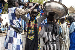 Współnota religijna Baye Fall w Senegalu - AFP