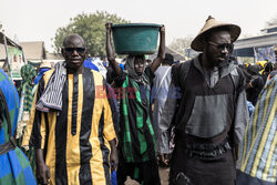 Współnota religijna Baye Fall w Senegalu - AFP