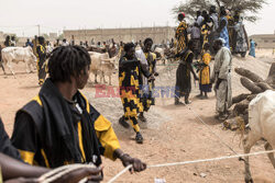 Współnota religijna Baye Fall w Senegalu - AFP