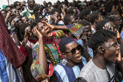 Współnota religijna Baye Fall w Senegalu - AFP