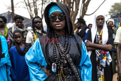 Współnota religijna Baye Fall w Senegalu - AFP