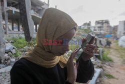 Niewidomi pracownicy mediów  w Strefie Gazy