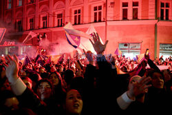 Kibice reprezentacji Bośni i Hercegowiny świętuja awans do Mistrzostw Świata