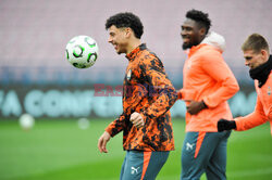 Treningi przed meczem LKE: Szachtar Donieck - AZ Alkmaar