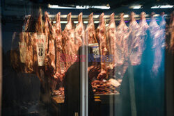 Mięsny targ w Atenach