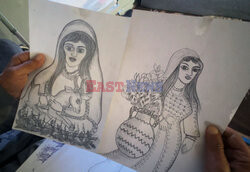 Starszy Palestyńczyk utrwala wojnę w obrazach