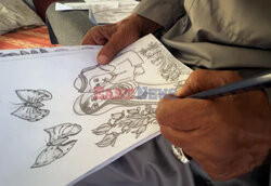 Starszy Palestyńczyk utrwala wojnę w obrazach