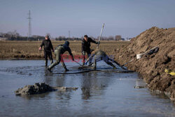 Bałtyckie bursztyny - AFP