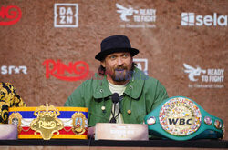 Konferencja prasowa Oleksandra Usyka