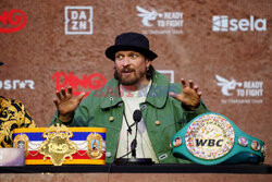 Konferencja prasowa Oleksandra Usyka