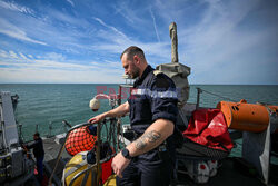 Na pokładzie francuskiego niszczyciela min - AFP