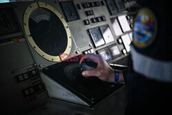 Na pokładzie francuskiego niszczyciela min - AFP