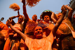 Świeto Biskat Jatra w Nepalu
