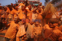 Świeto Biskat Jatra w Nepalu