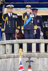 Księżniczka Anna na uroczystości  w Królewskiej Akademii Marynarki Wojennej w Dartmouth