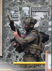 Napad na bank w Neapolu