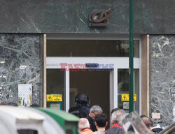 Napad na bank w Neapolu